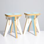 Pair of Jurgen Bey Stools